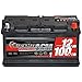 Produktbild BlackMax Autobatterie Start-Stopp 100Ah 12V AGM Starter VRLA statt 95Ah 92Ah