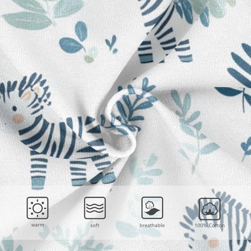 Wusikd Zebras Boys' Underwear Cotton Parrots Boys Briefs Soft Toddler Underwear 2T3