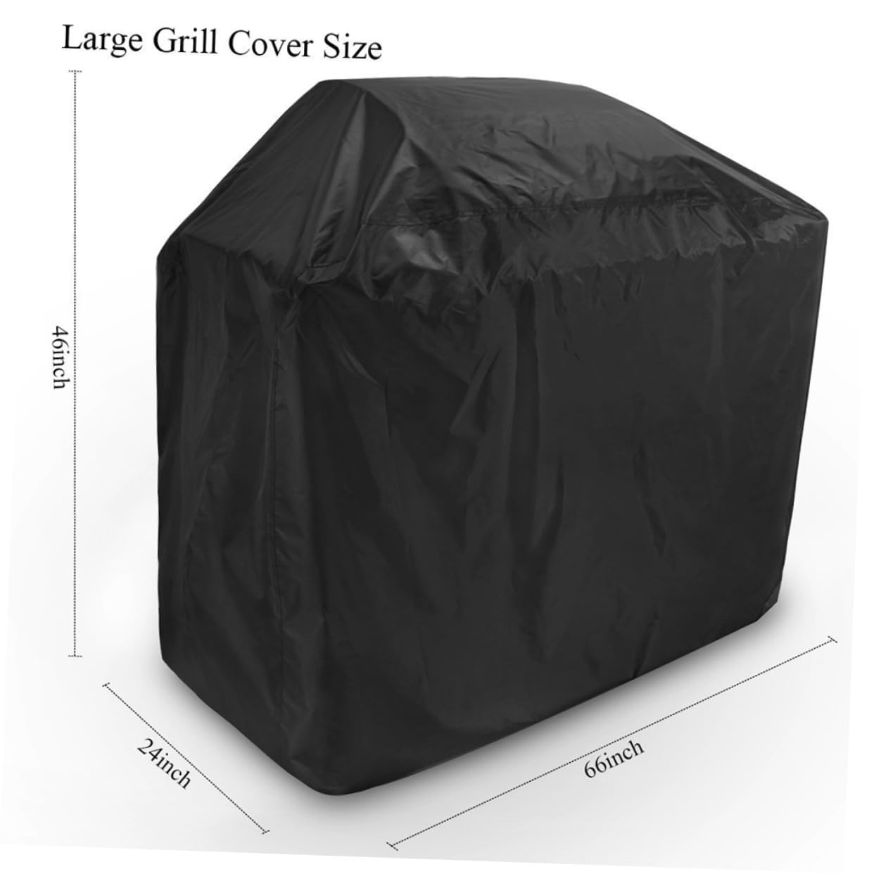 Copertura per Barbecue da Esterno Telo Protettivo per Borsa di Trasporto in Oxford Adatto per Barbecue Rettangolari Gas Elettrici