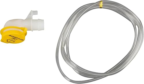 Vista 604 de TRQ Depósito de limpiaparabrisas compatible con Chevrolet Cruze 2016-2019 con luces antiniebla GM1288252 84036025 23365281PFM