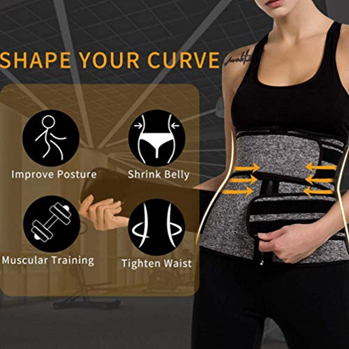 CLISPEED Aparador de Cintura Treinador de Suor Cinto Esporte Treino Emagrecimento Shaper Do Corpo Ab