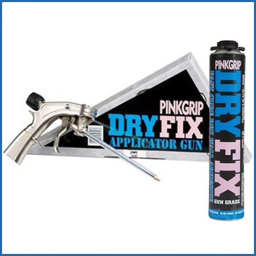 Preisvergleich Produktbild 6 x Everbuild Pinkgrip Dry Fix Handdruckpistole Dryfix Klebstoff und Trockenbau
