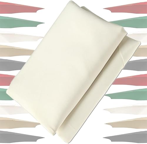 ZJIEX Cubierta para sombrilla de repuesto de 9 pies y 10 pies, 6 varillas, 8 varillas, protección solar, repuesto (color blanco roto, tamaño 9.8 ft