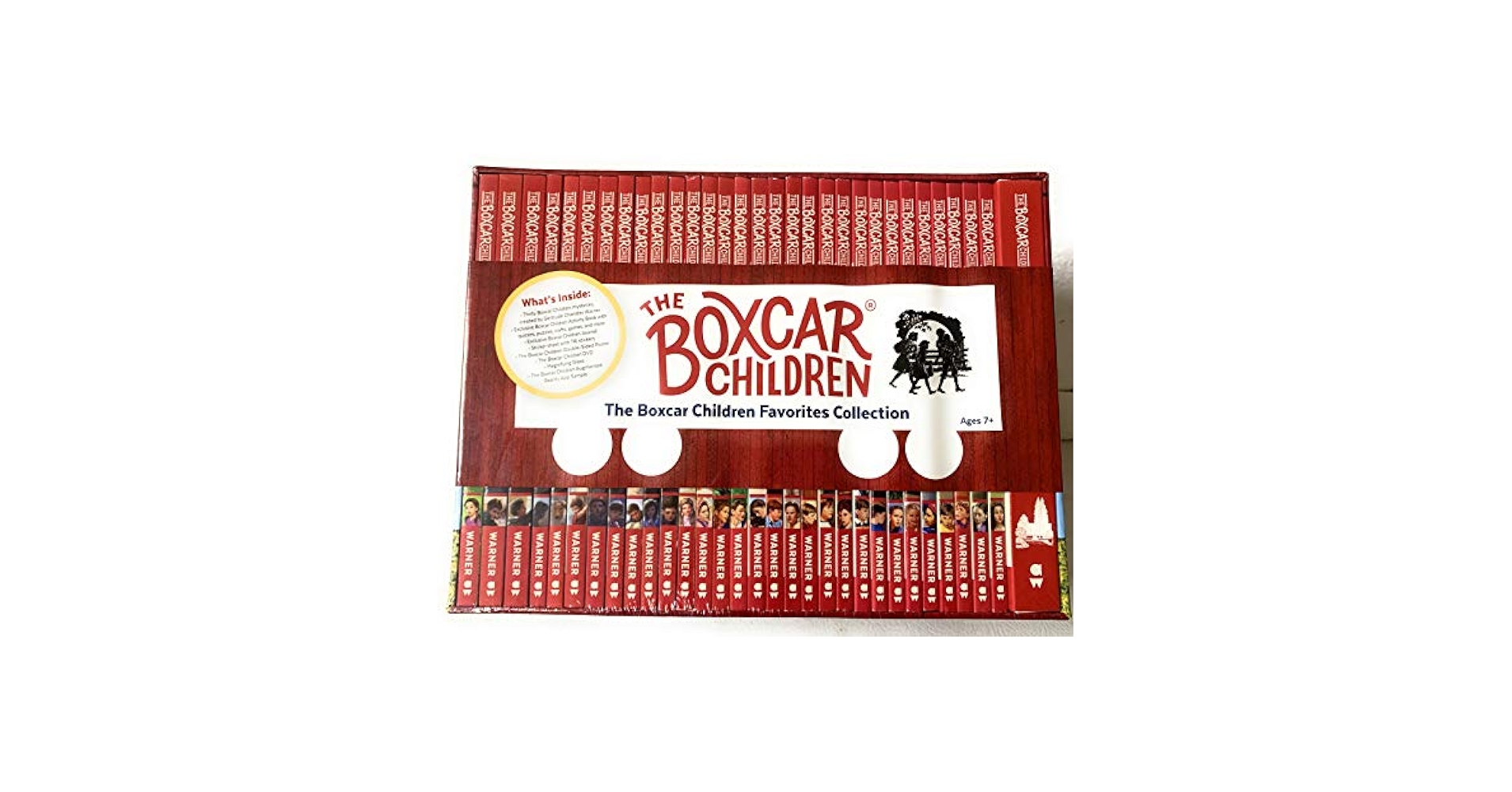 The Boxcar children 50冊セット　英語絵本 The Boxcar Children Bookshelf (The Boxcar Children Mysteries