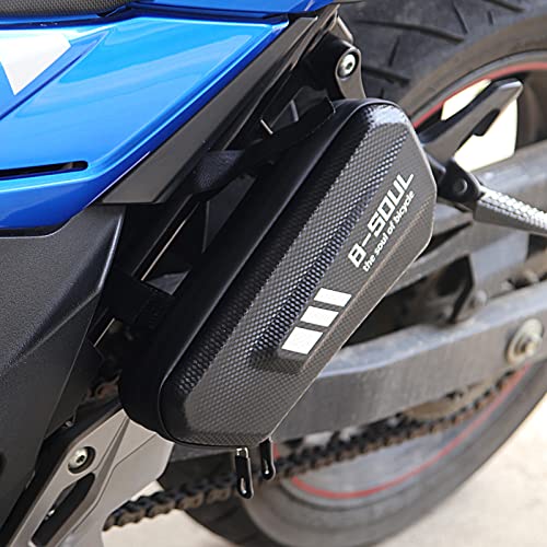 1 Par de Alforjas para Motocicleta Equipaje Lateral Bolsa de Montura de Viaje miniatura 6
