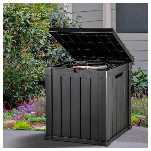 Weatherproof 51 Gallon Outdoor Storage Deck Box