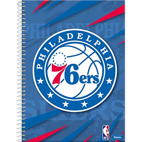 Caderno 10 Matérias Capa Dura 2019 NBA 200 Folhas, Foroni 9301, Multicor, 4 unidades