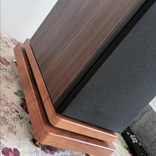 Support de haut-parleur anti-vibrations hi-fi de 40x45 cm pour éliminer les résonances de bureau