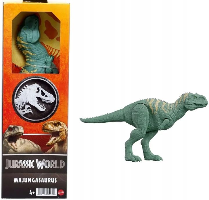 Jurassic World Jouet Dinosaure Majungasaurus 12" pour enfants de 4 ans et plus