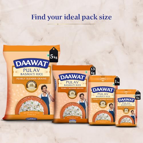 Image of Daawat Pulav Basmati Rice 1.5 Kg