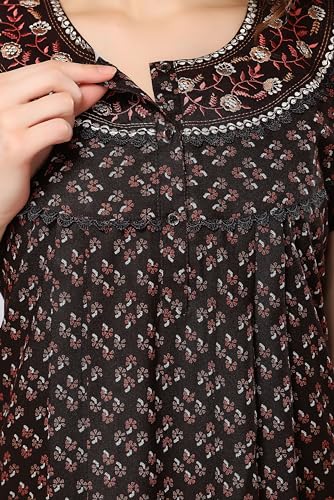 Image of Soulemo Women's Printed Alpine Nighty 1656