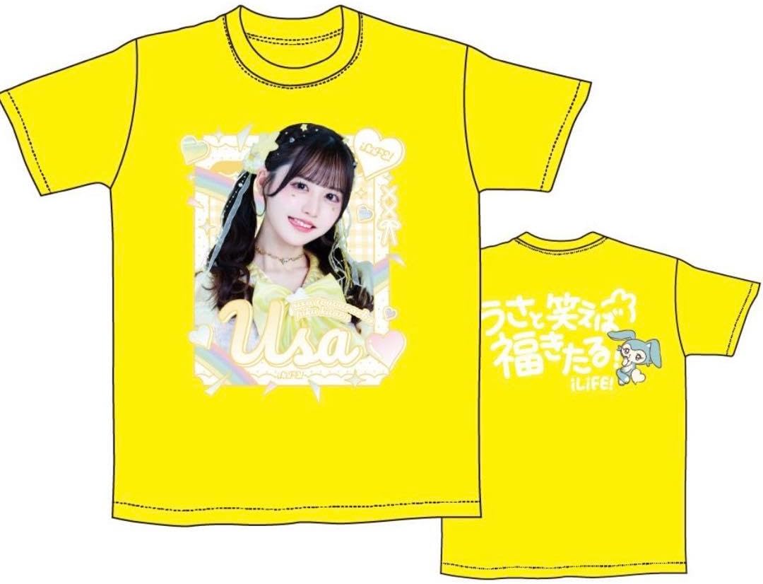 iLife 武道館 くじ A賞 福丸うさ 実写デザイン推しTシャツ m45601692914_1.jpg?1756975142