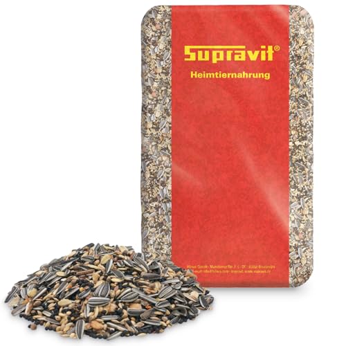Supravit Freilandfutter für Vögel 25kg I energiereiches & proteinreiches Vogelfutter für Freilandvögel & Wildvögel I ideal zur Fütterung Aller freilebenden Vogel-Arten im Sommer geeignet
