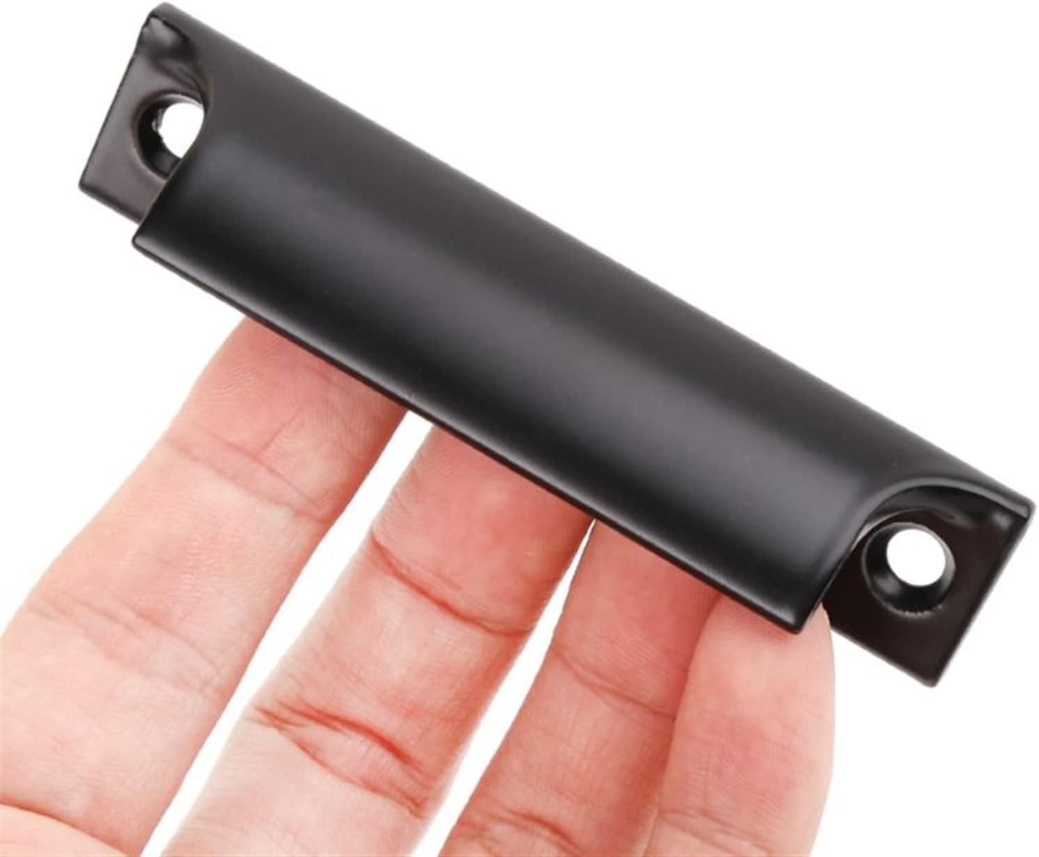 INLIMA Door Handle Aluminum Alloy Handle Thickened Window and Cabinet Door Handle Drawer Small Handle The Balcony Move Window Small Buckle Handle (Color : White)