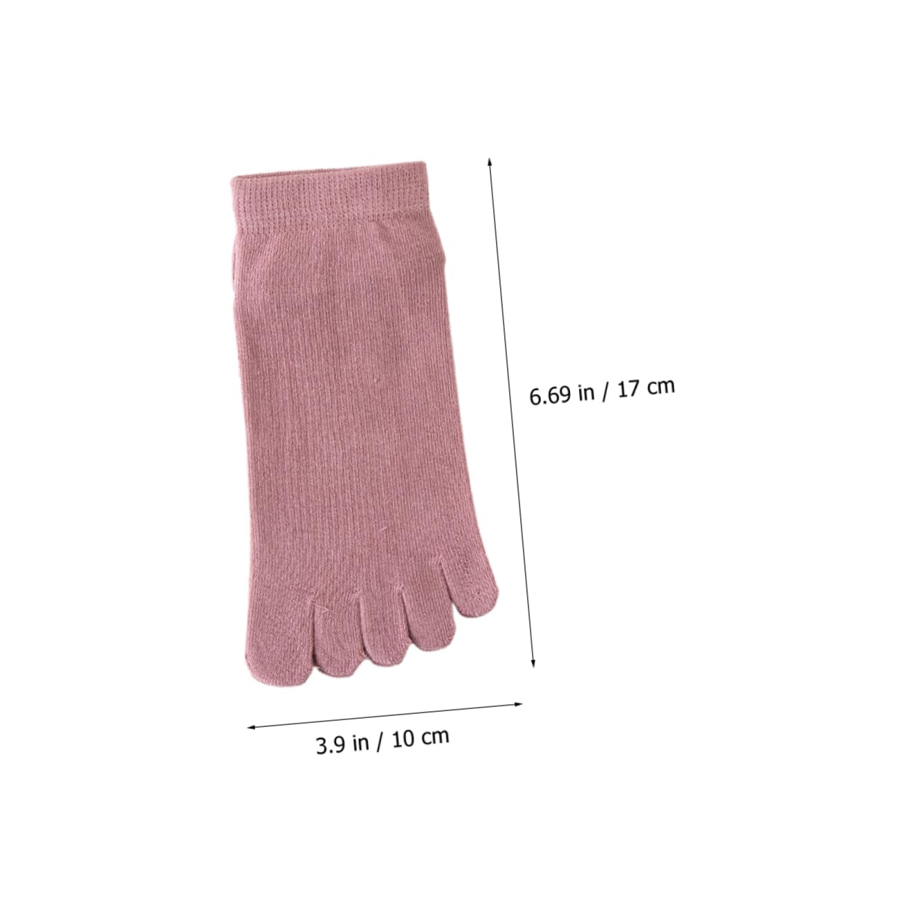 5 series Calcetines Invisibles De Cinco Dedos Para Mujer Transpirables Lavables Cortos Y Cómodos Deportivos De Tubo Corto Y Cinco Dedos Para Mujer 4 pares*5