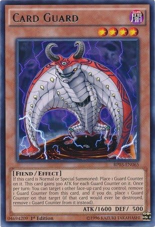 Miniatura 1 de YU-GI-OH! - Card Guard (BP03-EN065) - Battle Pack 3: Monster League - 1ª Edición - Raro