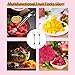 Watermelon Fork Slicer Cutter, Stainless Steel 2-in-1, Portable Watermelon Fork Watermelon Cutter Slicer Tool Fruit Forks Slicer for Home Party Camping Kitchen Gadget