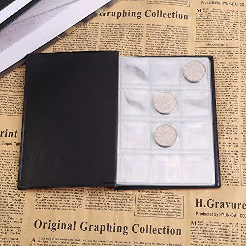 Album para Monedas 120 Bolsillos de PVC Azul miniatura 2