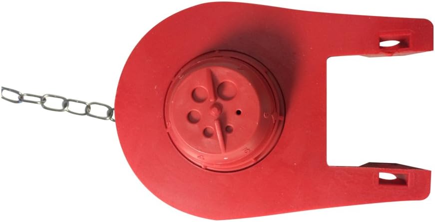 Korky 100DP 100 Toilet Flapper, 2 PACK, RED - - 