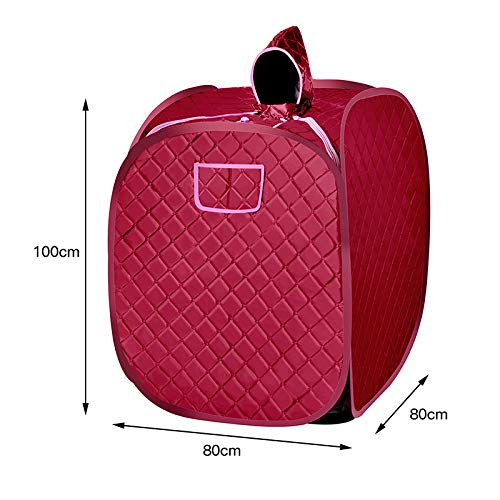 Sauna,Saunen,Dampfsauna,Sauna,Heimdampfsauna,Saunakabine,Heimsauna,Saunadampfer,ortables Dampfbad,Spa Body Heater Entgiften Abnehmen Gewicht Home Zimmer,1.8L,Faltbar,Individuell