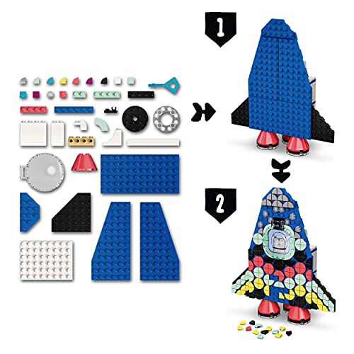 DOTS Portamatite, Kit Lavoretti Creativi per Bambini, Accessori da Scrivania, Decorazioni Cameretta Fai da Te, 41936 - Lego - Immagine 4
