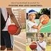PEALICIOUS Basketball Bracelets for Boys, Basketball Gifts as Basket Ball Party Favors, Cool Stuff Cross Back to School Gifts for Inspirational Mens Accesorios Matching Basket Ball Shirts