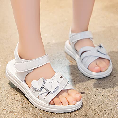 Children Shoes Fashion Love Decorative Thick Sole Sandals Soft Sole Comfortable Princess Sandals Toddler 10 Shoes Girls3