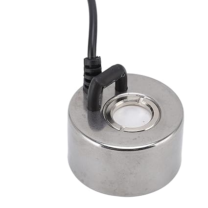 CHICIRIS Fountain Fogger, Pond Mist Maker, Mist Maker Stainless Steel Pond Ultrasonic Mist Maker for Rockery Fish Tank Vase Water Basin Decoration 110�240V(US Plug)