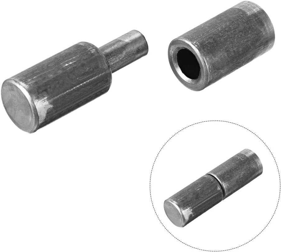uxcell Home Gate Door Window Part Male to Female Steel Hinge Pin 53mmx16mm 4 Sets