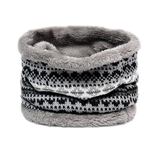 LO SHOKIM Neck Warmer Men Fleece Neck Gaiter Women...