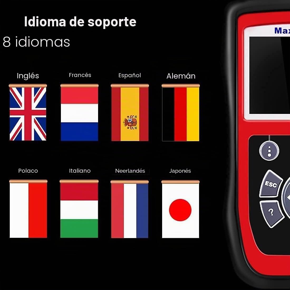 Autel MaxiCheck Pro Herramienta Escaneo Purga Automática Purga Frenos ABS | Escáner Diagnóstico OBD2 ABS SRS, Reinicio Aceite, BMS, EPB, Airbag, Servicios SAS para Vehículos Específicos