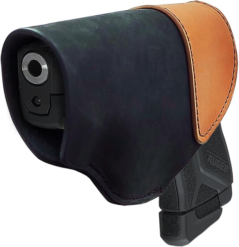 IWB .380 Holster for Concealed Carry - Fits Ruger LCP 380, LCP MAX, LCP II, Walther PPK, Sig P238, S&W Bodyguard - Inside Waistband Holster for Subcompact Pistols