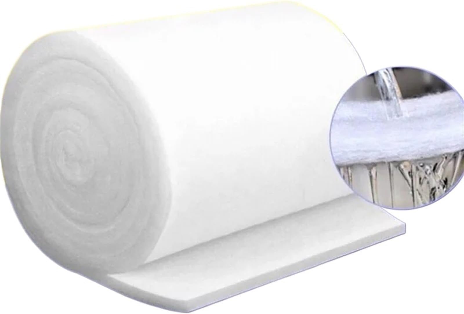 Aquarium Filter Media Pad Aquarium BioFilter Sponge 3cm Thick Multiple Sizes(50x50x3cm)