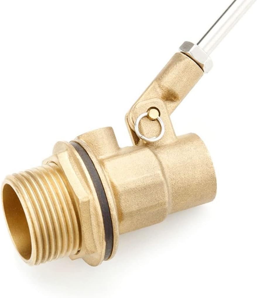 float,float valve, 1 Pcs Float Valve For Water Tank Stainless Steel Float Ball Valve, DN15 DN20 DN25 Floating Ball Valve Switch Automatic Brass Toilet Valve Float Valves Adjustable Male Thre
