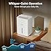 KNKA 1600 sq.ft Dehumidifier for Basement, 21 Pint Dehumidifiers for Home with Drain Hose, Continuous Drainage, Washable Filter, Intelligent Humidistat for Bedroom, Bathroom, Large Room