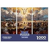 🌸 Puzzle de 1000 pièces: Les lignes divisoires sont claires et il n'y a pas d'odeur. Emocionnez toute la famille et offrez des heures de plaisir et de divertissement en assemblant ce puzzle incroyable. Puzzle est l'un des jouets de jeux pour adultes pour profiter du temps de loisirs avec la famille et les amis.