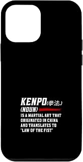 Kenpo Noun Martial Art Law Of The Fist Definition Case for iPhone 12 mini
