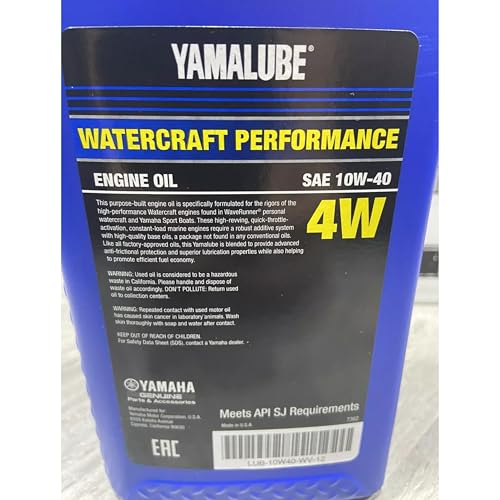 Yamalube 10W-40 Aceite Mineral para Motor 1 Quart miniatura 4