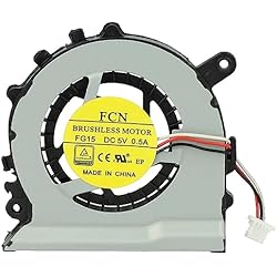 Ventilador Samsung vhbw Ventilador CPU/GPU compatible con Samsung NP530U3B, NP530U3C, Ativ Book 5, NP530U4E, NP532, NP530 notebook, portátil, con clavija 3 pines