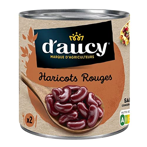 D'Aucy - Fagioli Rossi Daucy 250G - Lot De 4 - Prezzo Per Lotto - Consegna Veloce