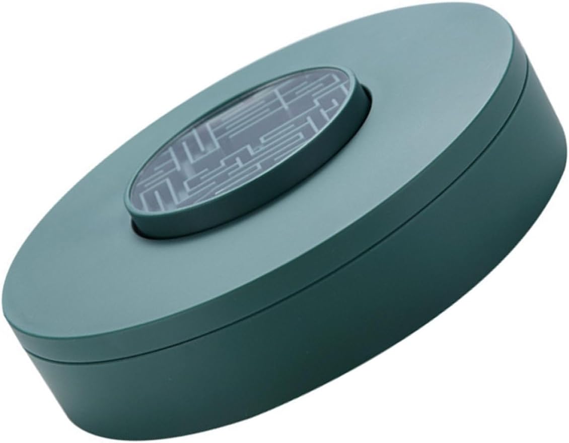 Creative Plastic Candy Box Compartment with Lid for Home Use