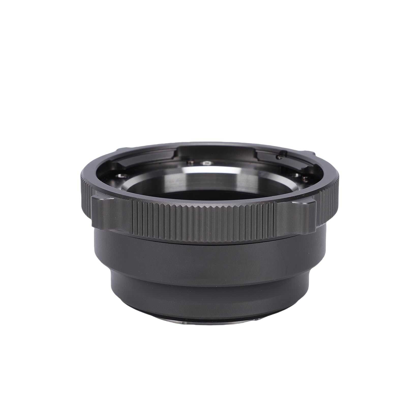 Irfora Adattatore da PL a E in Alluminio, Convertitore per Obiettivi Cinematografici a Vignettatura Zero con Supporto per Treppiede Rimovibile Fotocamere A6000