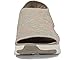 Skechers Women's ARCH FIT - CATCHY WAVE Taupe Multi Sandal, 9 M