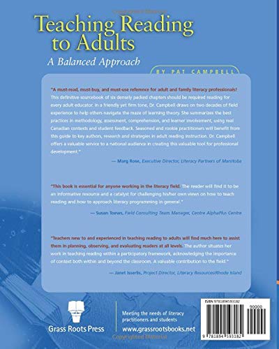 Teaching Reading to Adults: A Balanced Approach