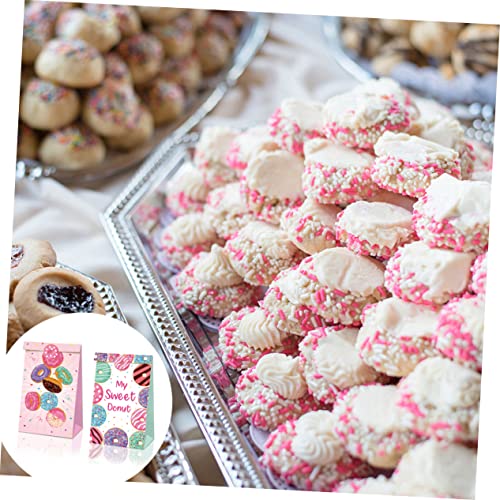 Abaodam 3 Partidas Saco De Embalagem Sacos De Favor De Aniversário Adesivos De Comida Sacos De Doces