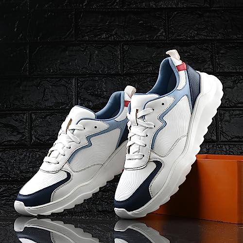 Image of Cruiser Mens Trainers Fashion Chunky Shoes| Lightweight Comfy Breathable Gym Sneakers | Walk Tall in Comfort - Block Heels for Day to Night |Comfortable Sports Footwear Casual (Dexter)
