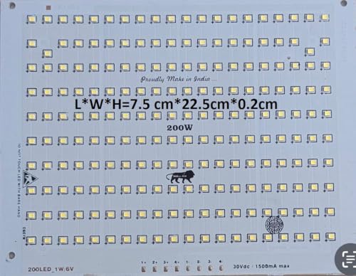 Image of 200W LED PCB Light and 4nos 50W Driver High-Power LED Flood Light Driver Outdoor Lighting