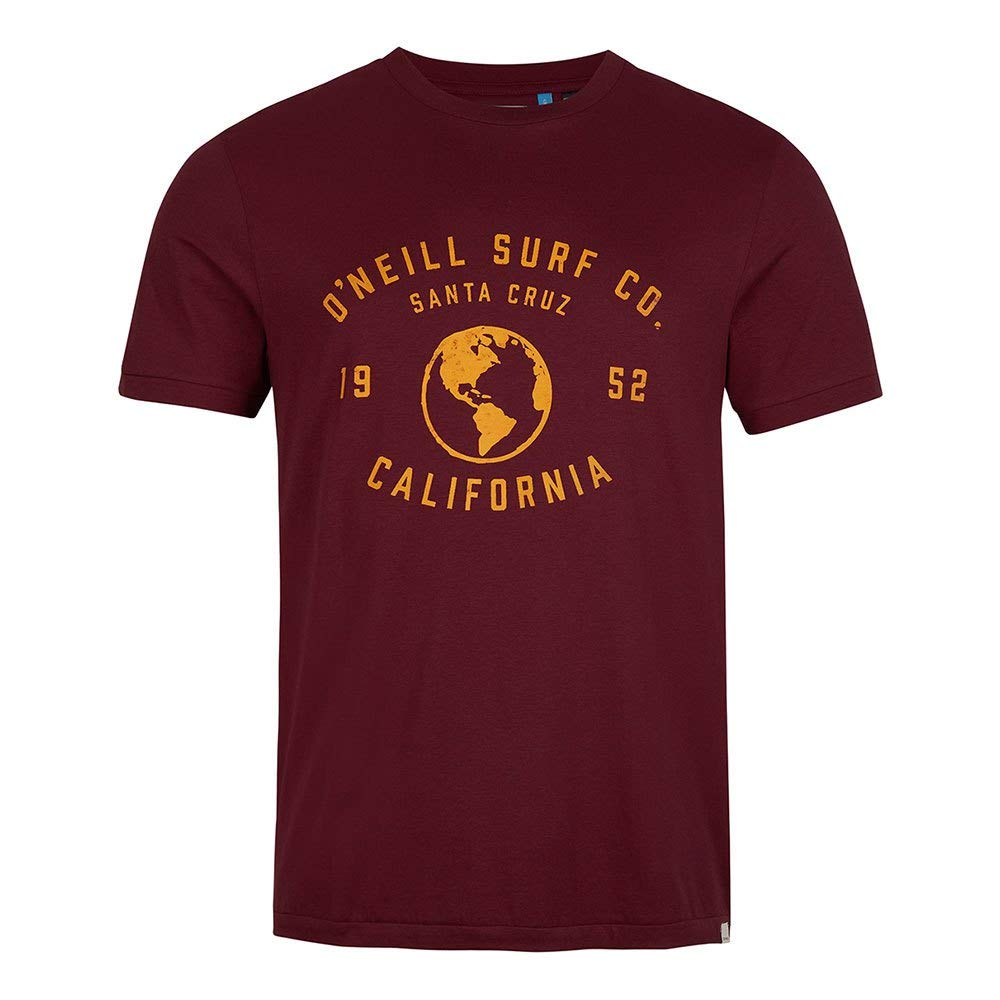 O'Neill LM WORLD T-SHIRT Men's T-Shirt, 3067 Cabernet, XS