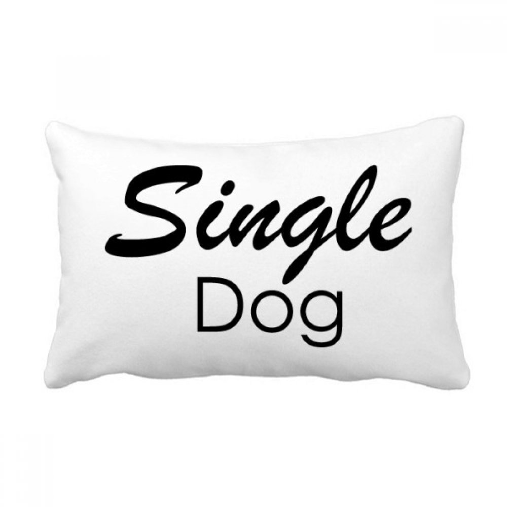 Coussin lombaire chien multicolor 40x60 cm décoratif pour canapé