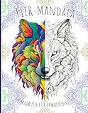 Tier Mandala Malbuch für Erwachsene | Stressabbau | Kreativität |handgezeichnet: Entspannen und Kreativ Sein mit detaillierten Tiermandalas
